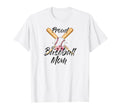Baseball Mom Shirts Proud Baseball T-Shirt - Custom Art Print for Adults - T-Shirt, Sweatshirt, Hoodie