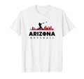 Arizona Baseball Minimalist Baseball T-Shirt - Fun Novelty Design Unisex - T-Shirt, Sweatshirt, Hoodie