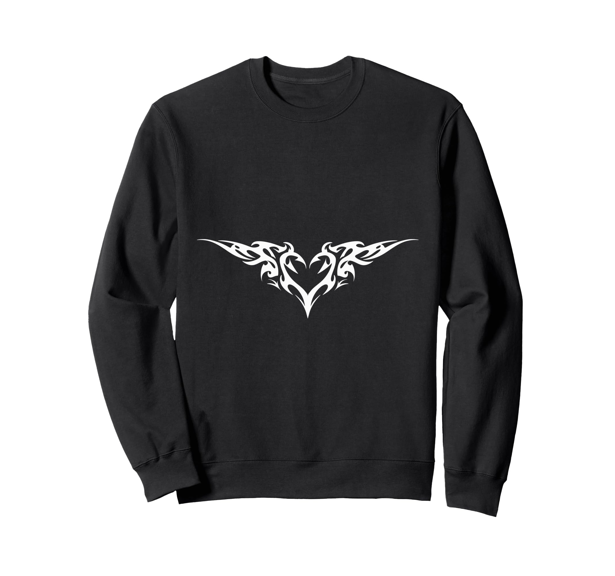 Alt Aesthetic Heart Tribal Heart Sweatshirt - Fun Novelty Design Men Women - T-Shirt, Sweatshirt, Hoodie