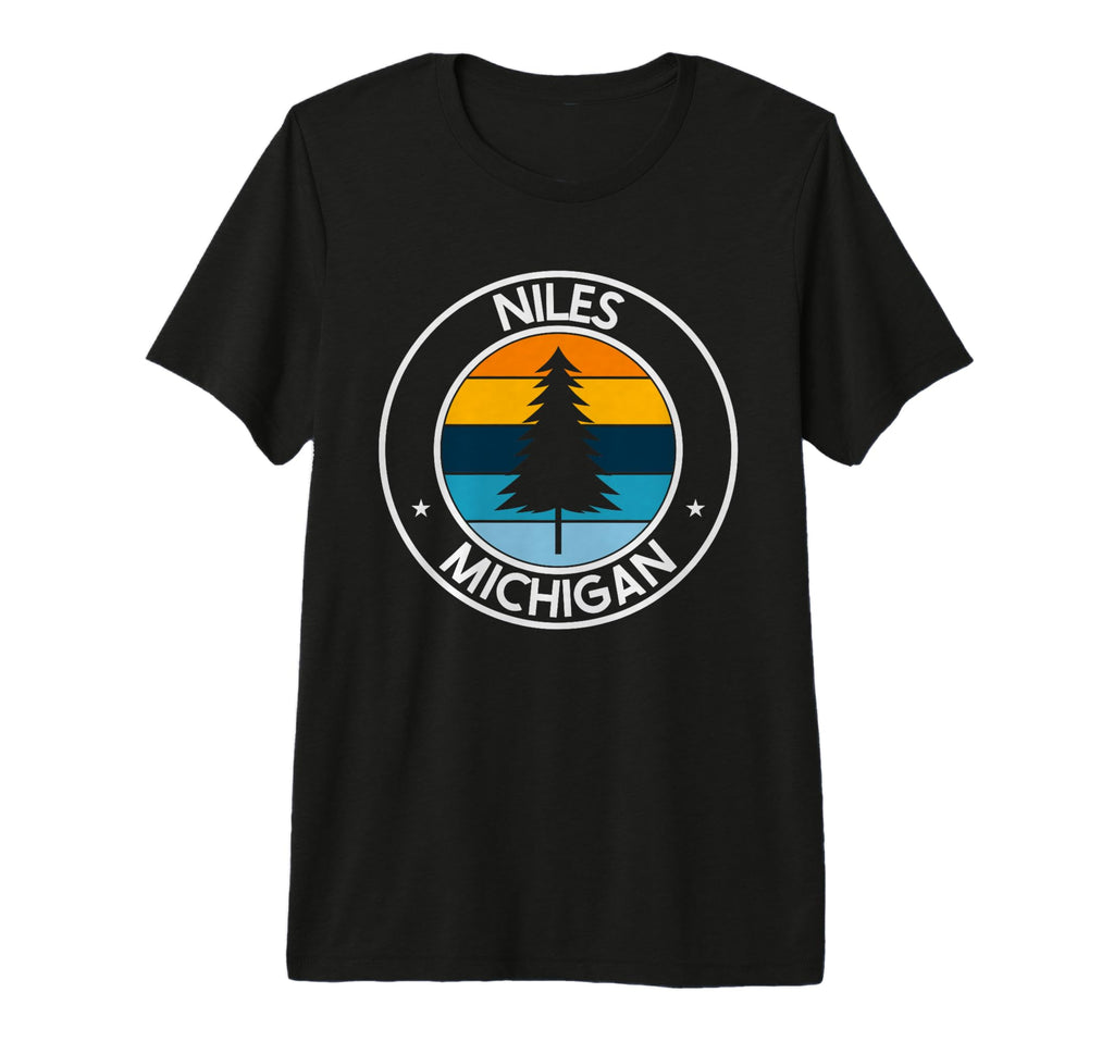 Niles Michigan Mi Usa City Pride T-Shirt - Custom Art Print for Adults - T-Shirt, Sweatshirt, Hoodie
