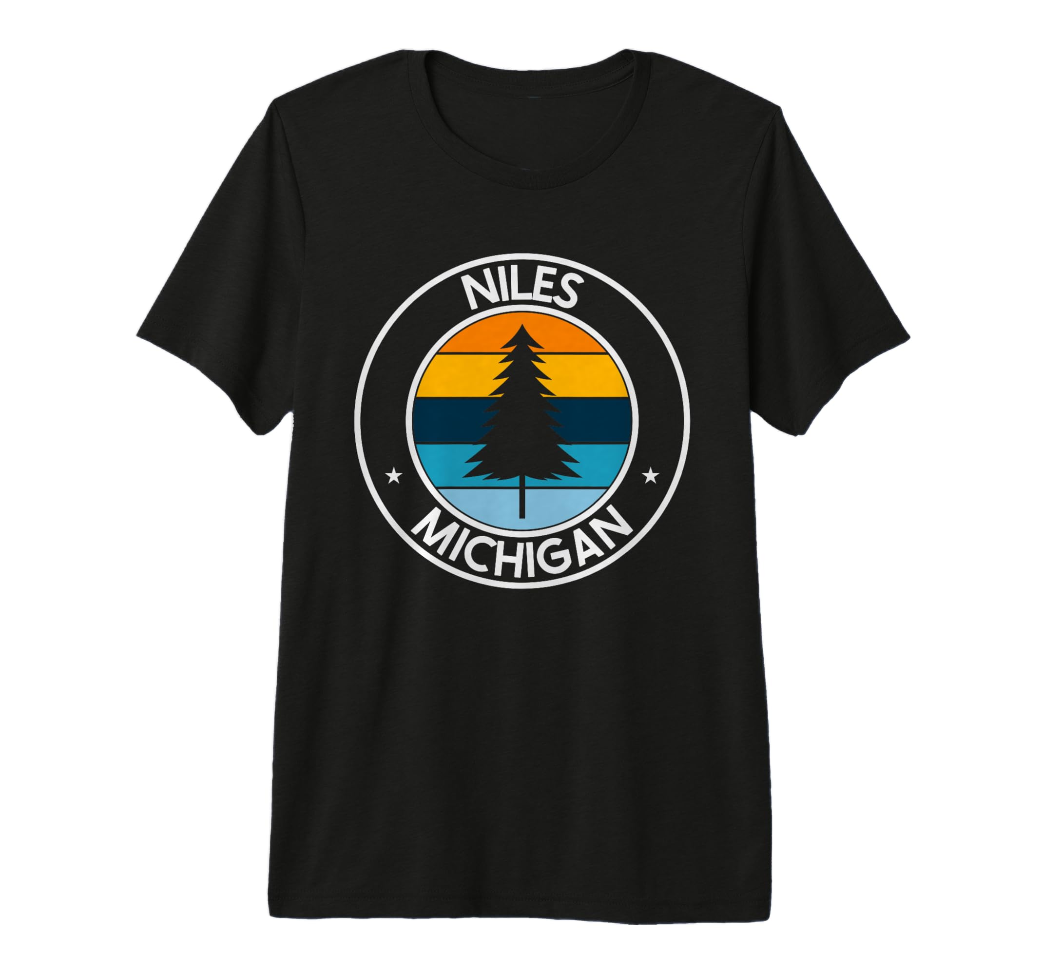 Niles Michigan Mi Usa City Pride T-Shirt - Custom Art Print for Adults - T-Shirt, Sweatshirt, Hoodie