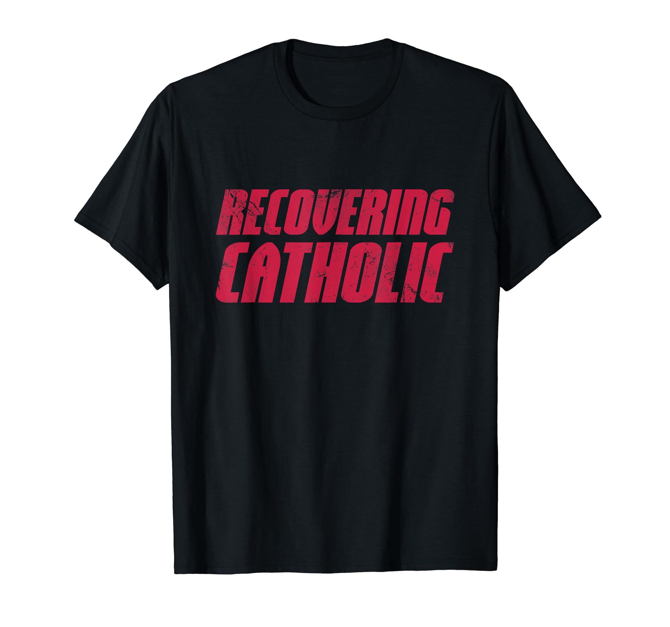 Recovering Catholic Y2K Aesthetic T-Shirt - Novelty Apparel for Adults - T-Shirt, Sweatshirt, Hoodie