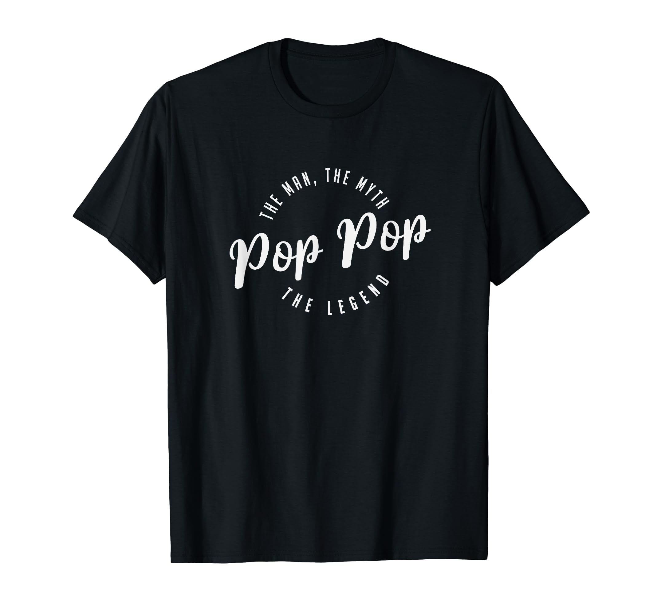 Pop Pop Myth Legend Distressed T-Shirt - Novelty Apparel Men Women - T-Shirt, Sweatshirt, Hoodie