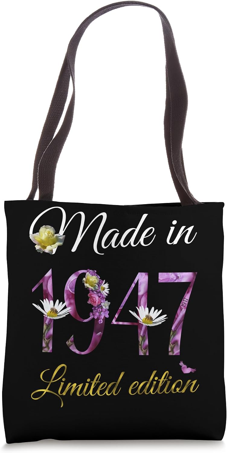 79th Birthday Vintage 1947 Gifts by Alice Ron - Adult & Kids T-Shirts, Sweatshirts & Hoodies apparel design preview 1