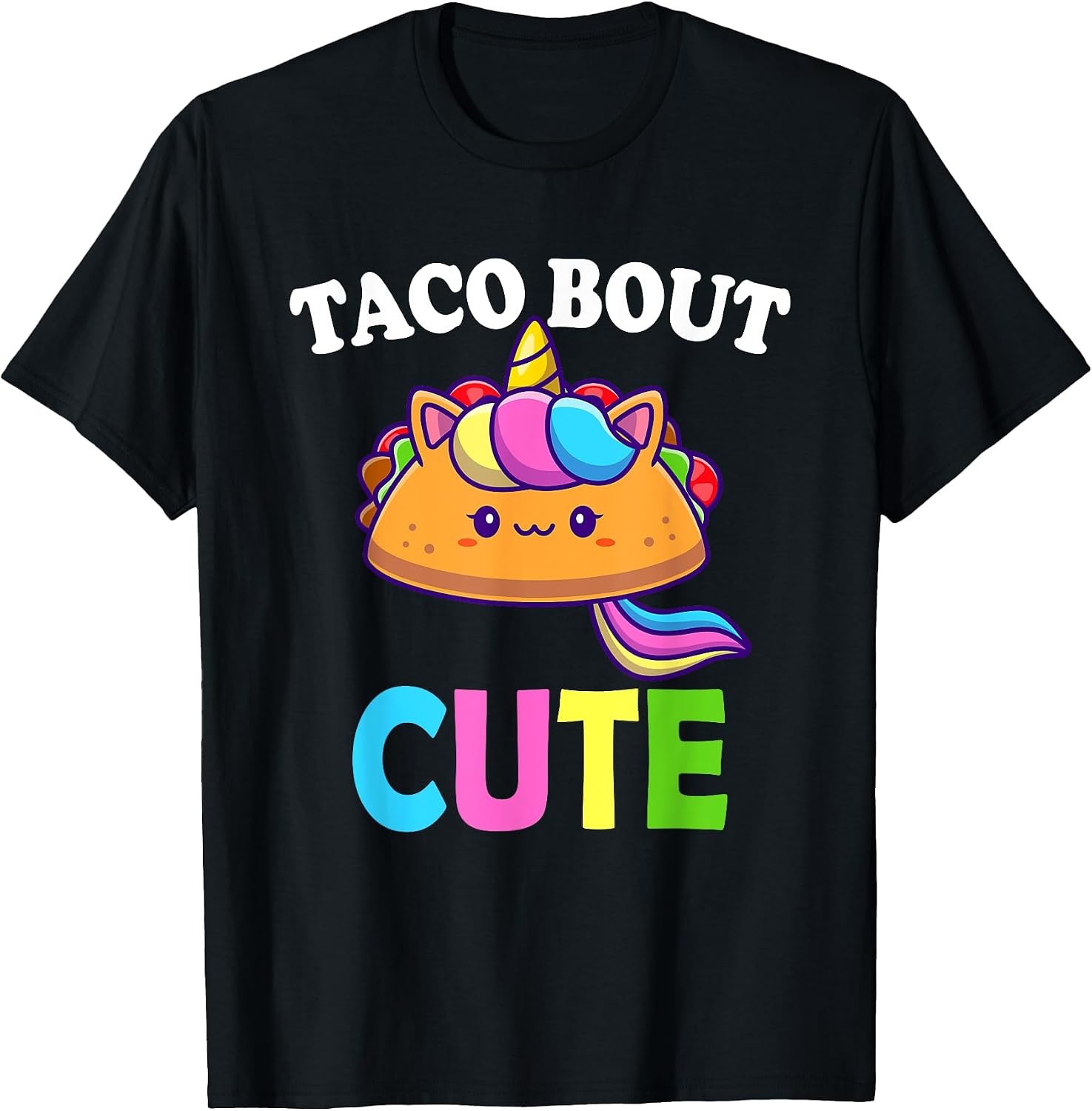 Funny Taco Lover BOUT CUTE - Adult & Kids T-Shirts, Sweatshirts & Hoodies apparel design preview 1