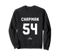 Aroldis Chapman 54 New York Mlbpa Sweatshirt - Minimalist Print for Adults - T-Shirt, Sweatshirt, Hoodie