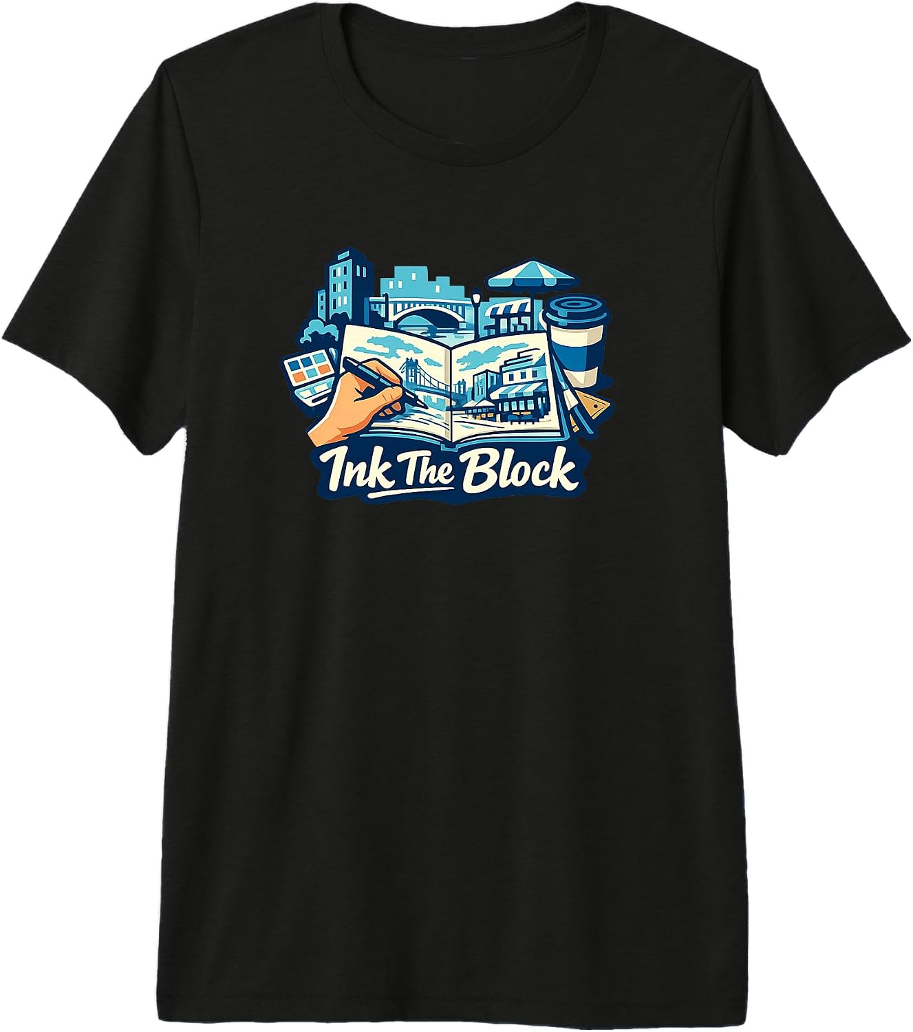 Blockline Studio - Adult & Kids T-Shirts, Sweatshirts & Hoodies apparel design preview 1