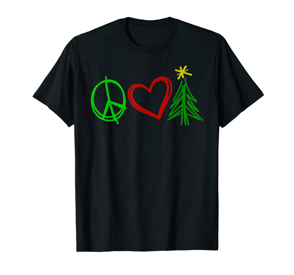 Peace Love T-Shirt - Graphic Print for Adults - T-Shirt, Sweatshirt, Hoodie