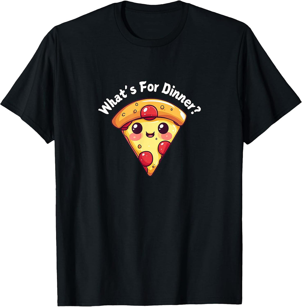 What's For Dinner? Pizza Bread - Adult & Kids T-Shirts, Sweatshirts & Hoodies apparel design preview 1
