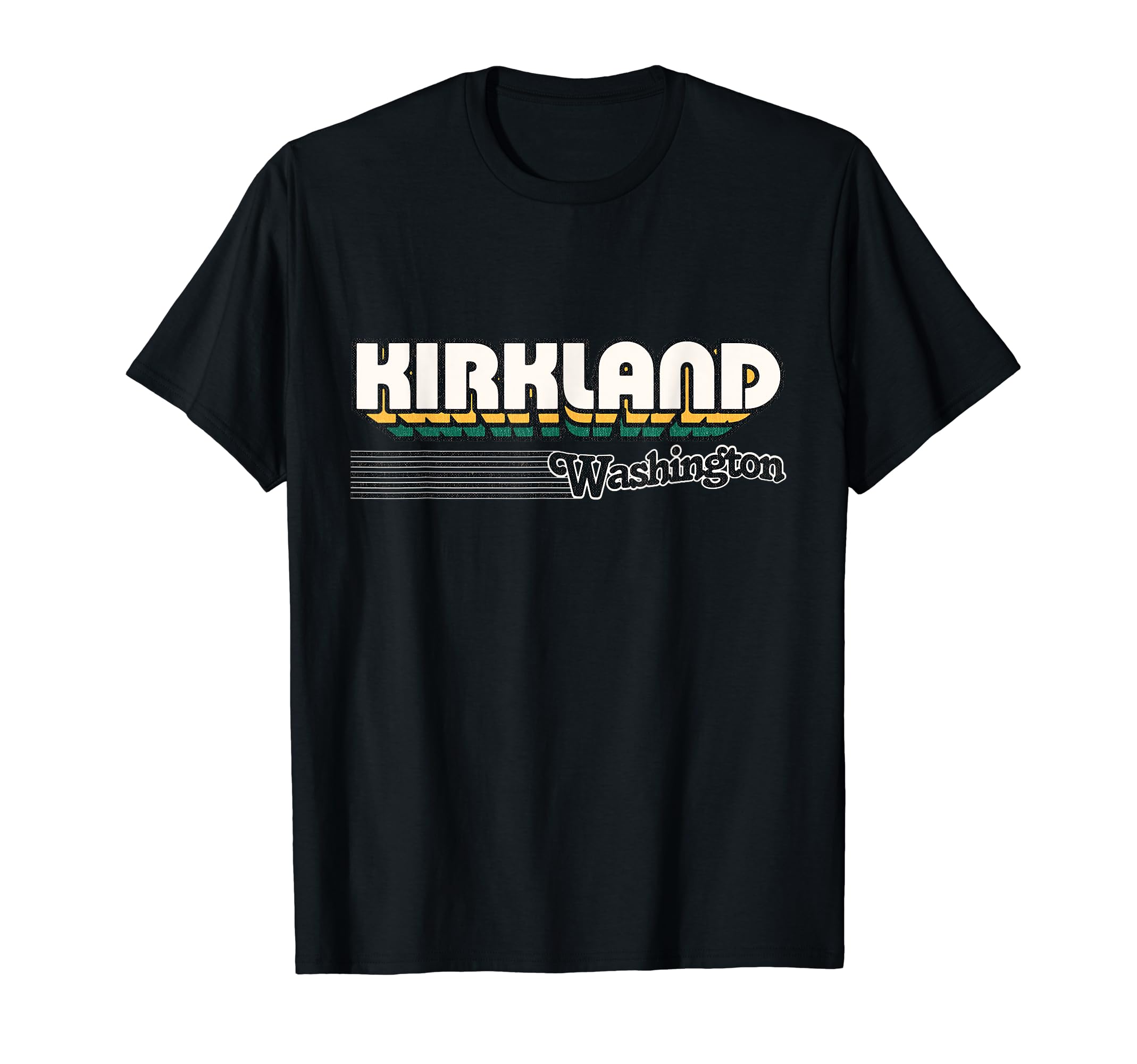 Kirkland Washington Stripes T-Shirt - Custom Art Print for Adults - T-Shirt, Sweatshirt, Hoodie