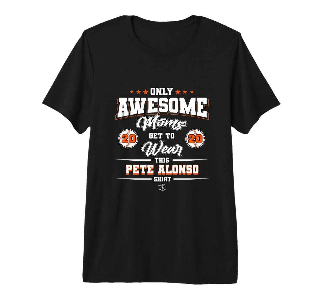 Pete Alonso Awesome Moms Tri Blend T-Shirt - Minimalist Print Men Women - T-Shirt, Sweatshirt, Hoodie
