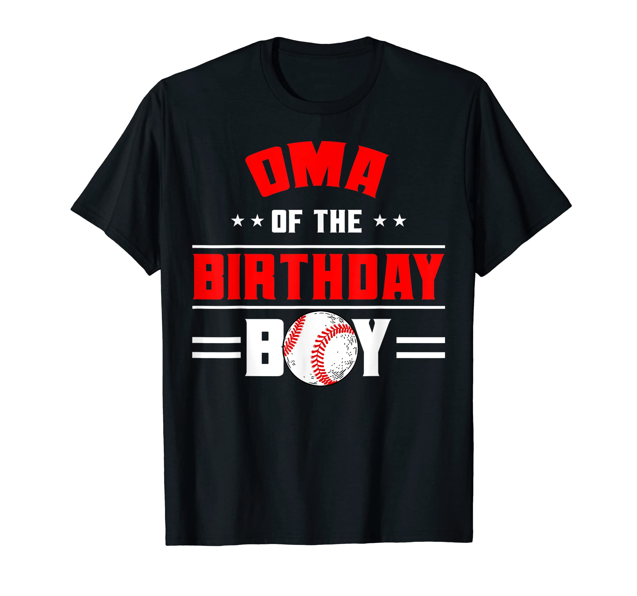 Oma Birthday Baseball Theme Family Bday T-Shirt - Trendy Graphic Men Women - T-Shirt, Sweatshirt, Hoodie