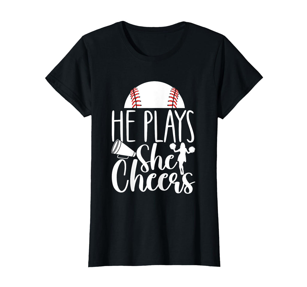 Cheer Baseball Mom Baseball And Cheer T-Shirt - Fun Novelty Design Unisex - T-Shirt, Sweatshirt, Hoodie