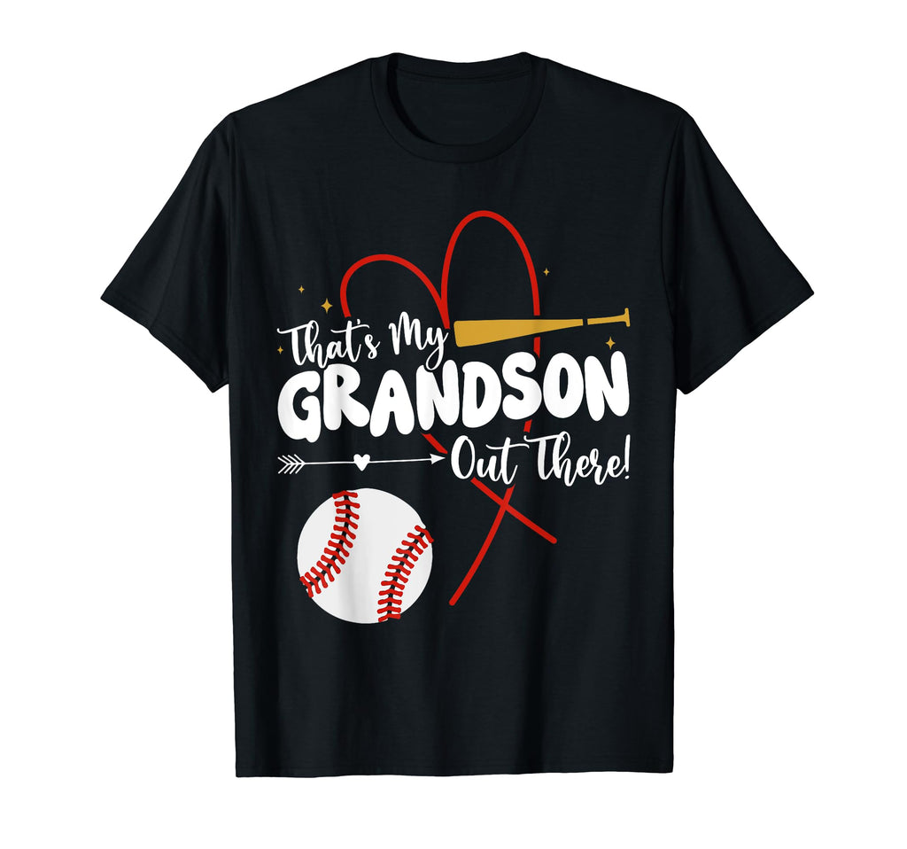 Thats My Grandson Out There Mothers Day T-Shirt - Unique Graphic Men Women - T-Shirt, Sweatshirt, Hoodie