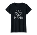 Baseball Mama Proud Baseball Moms T-Shirt - Aesthetic Graphic Men Women - T-Shirt, Sweatshirt, Hoodie