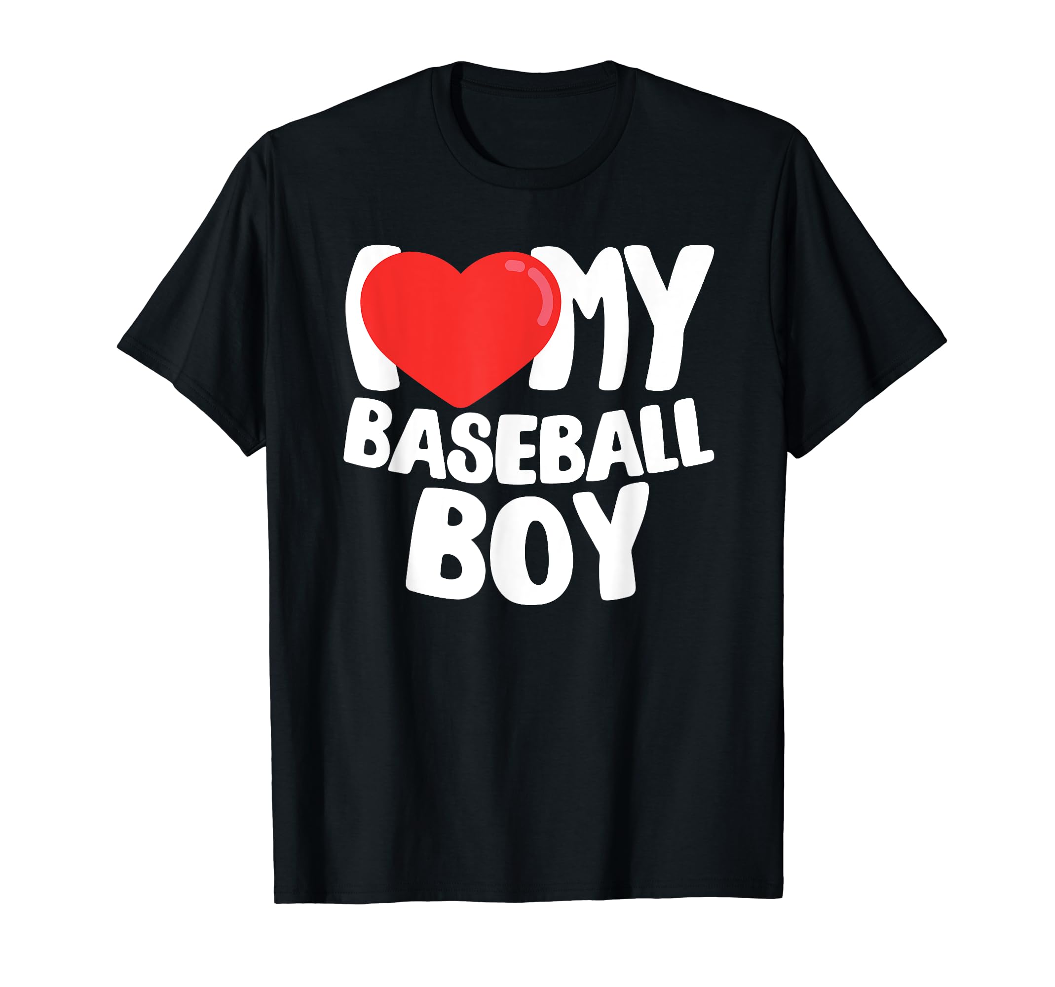 I Love My Baseball Co Hoodie - Fun Novelty Design for Adults - T-Shirt, Sweatshirt, Hoodie