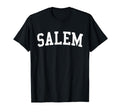 Salem Va Distressed White Varsity T-Shirt - Custom Art Print Men Women - T-Shirt, Sweatshirt, Hoodie