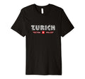 Zurich Switzerland 70S 80S Type T-Shirt - Streetwear Style for Adults - T-Shirt, Sweatshirt, Hoodie