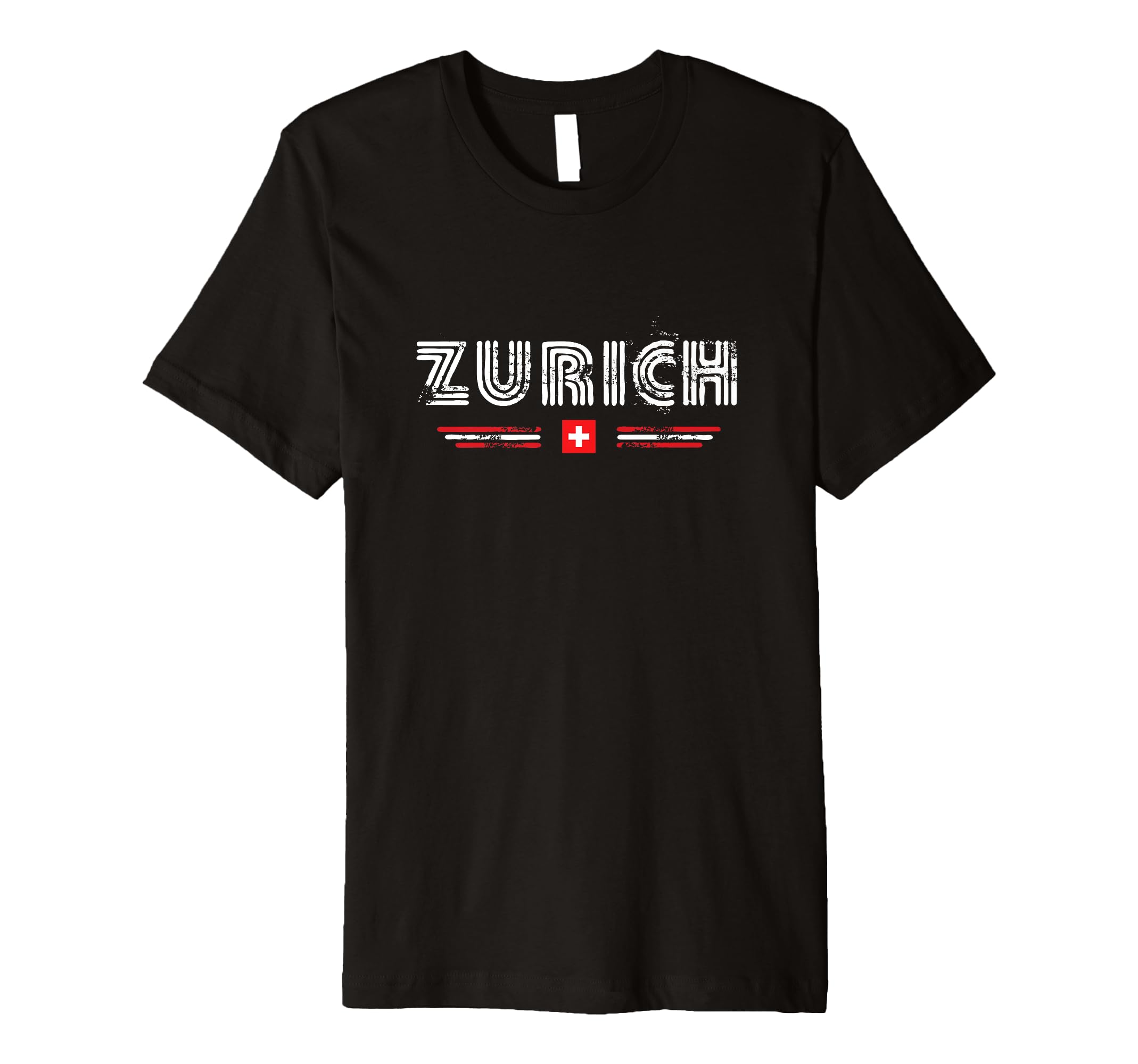 Zurich Switzerland 70S 80S Type T-Shirt - Streetwear Style for Adults - T-Shirt, Sweatshirt, Hoodie