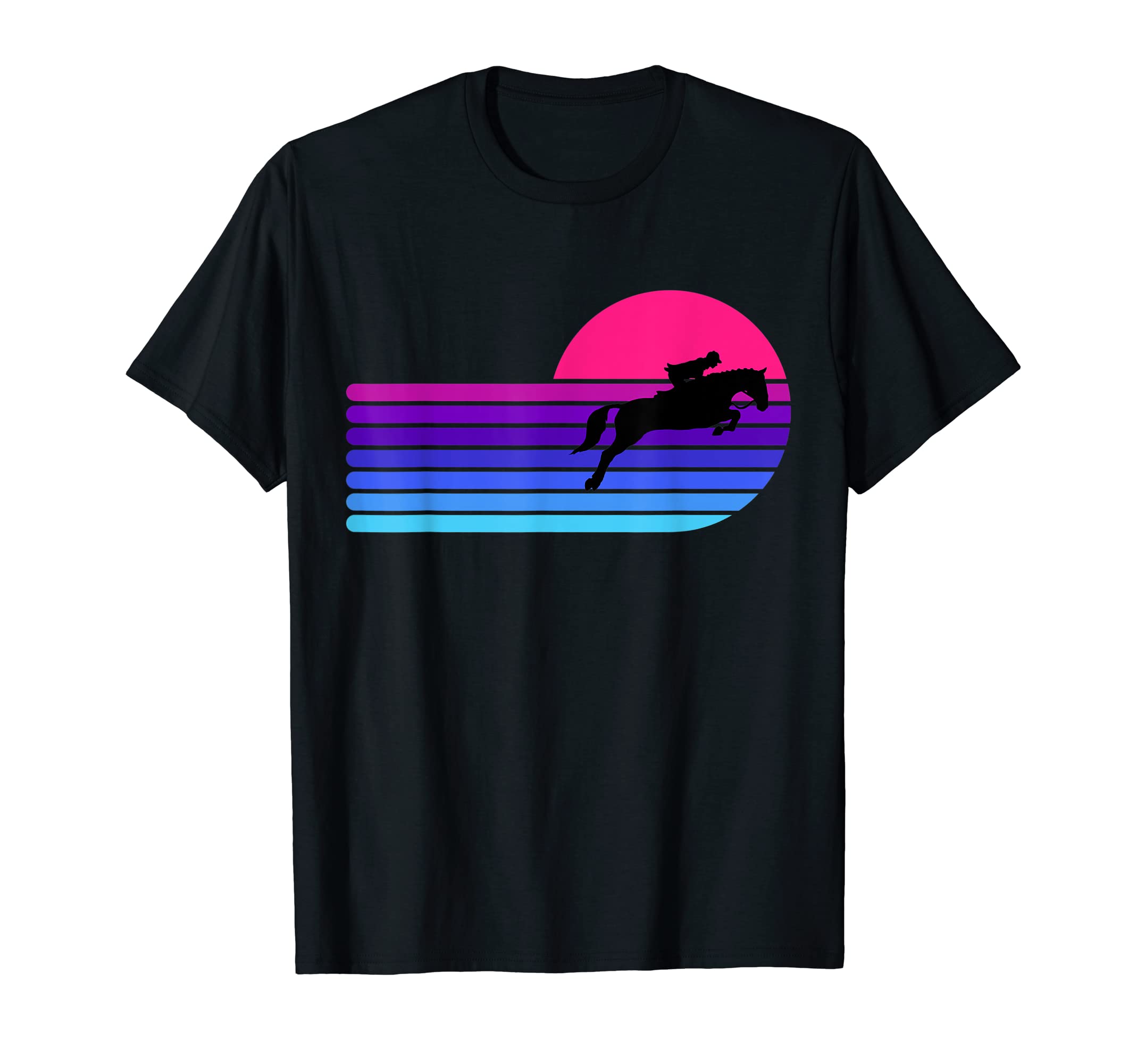 Horse Lover Horseback Riding T-Shirt - Custom Art Print Men Women - T-Shirt, Sweatshirt, Hoodie