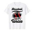 Baseball Uncle Family Matching Funny T-Shirt - Minimalist Print for Adults - T-Shirt, Sweatshirt, Hoodie