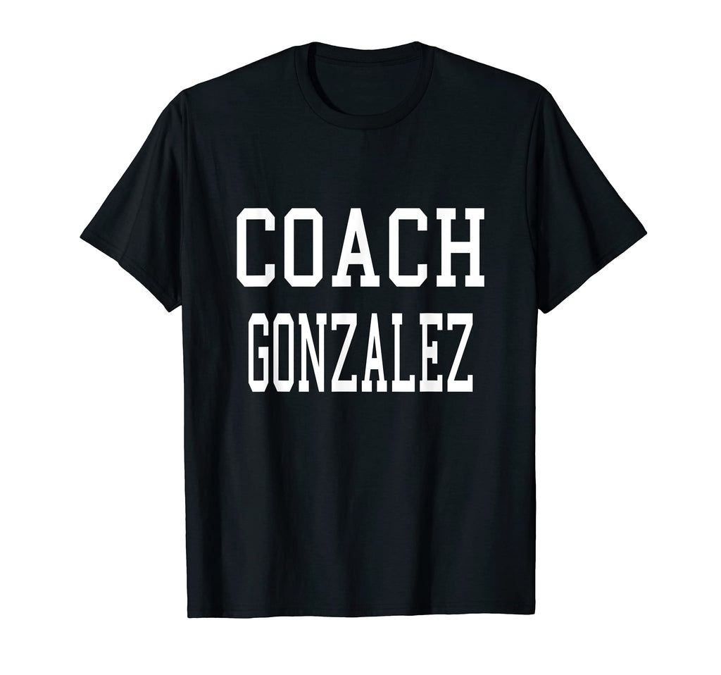 Coach Gonzalez Custom Football T-Shirt - Custom Art Print for Adults - T-Shirt, Sweatshirt, Hoodie