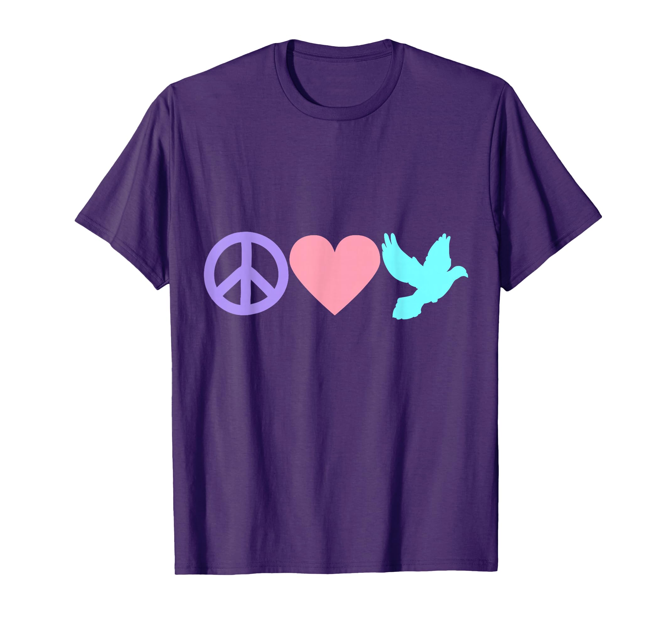 Peace Love Birds T-Shirt - Graphic Print for Adults - T-Shirt, Sweatshirt, Hoodie