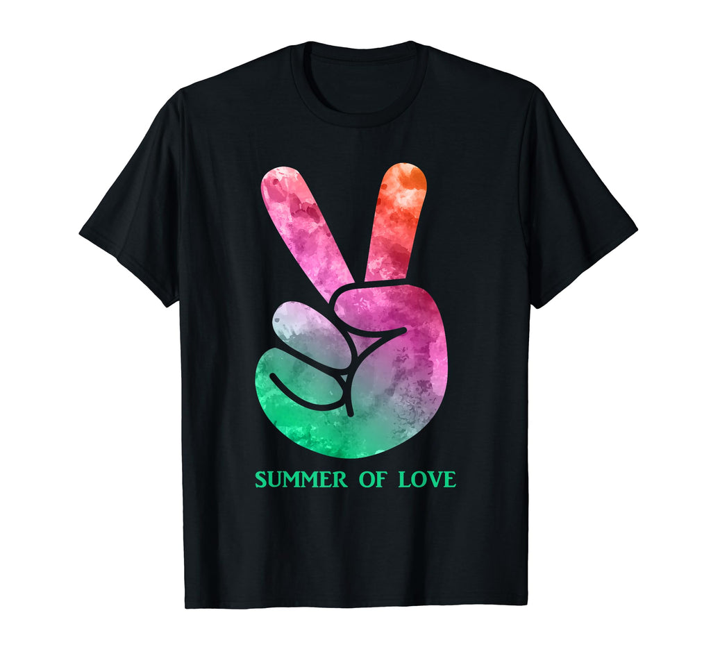 Summer Love Peace Hippie Spiritual T-Shirt - Casual Everyday Wear Unisex - T-Shirt, Sweatshirt, Hoodie