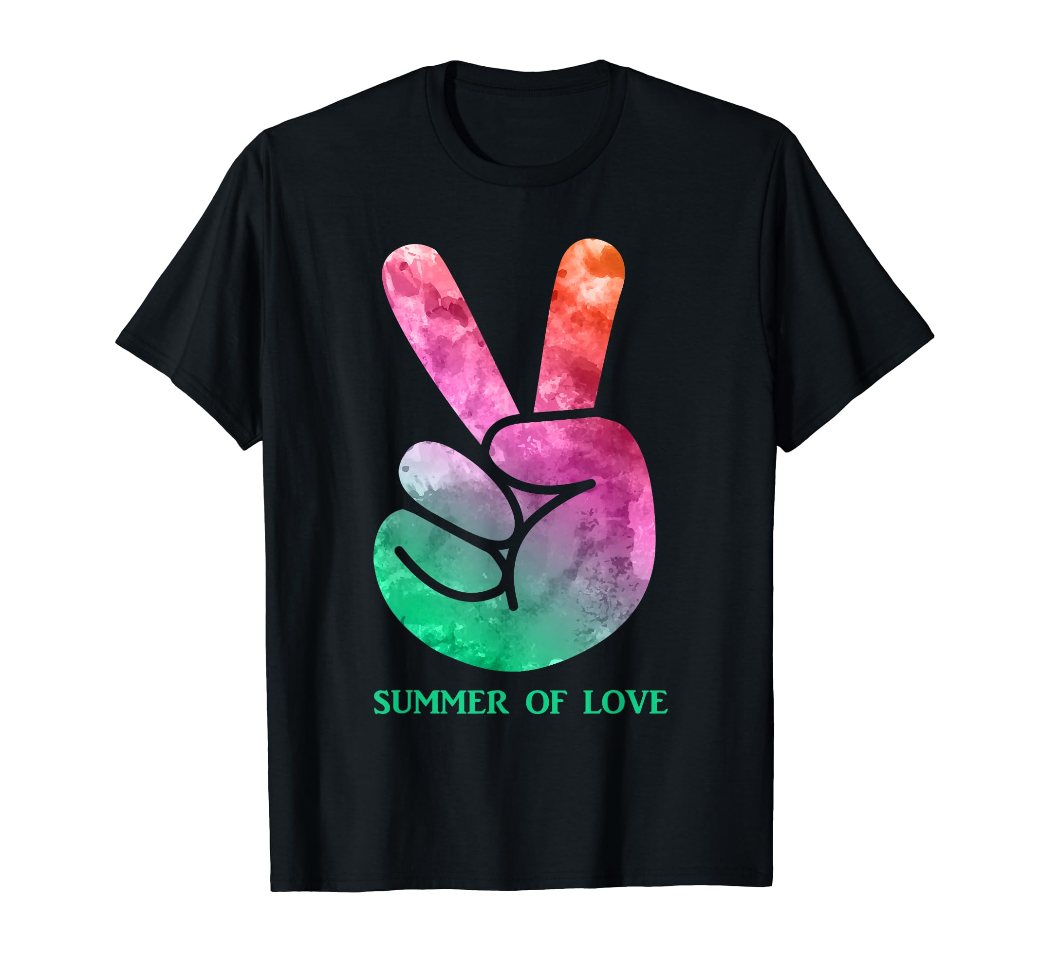 Summer Love Peace Hippie Spiritual T-Shirt - Casual Everyday Wear Unisex - T-Shirt, Sweatshirt, Hoodie