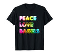 Peace Love Bagels T-Shirt - Novelty Apparel for Adults - T-Shirt, Sweatshirt, Hoodie