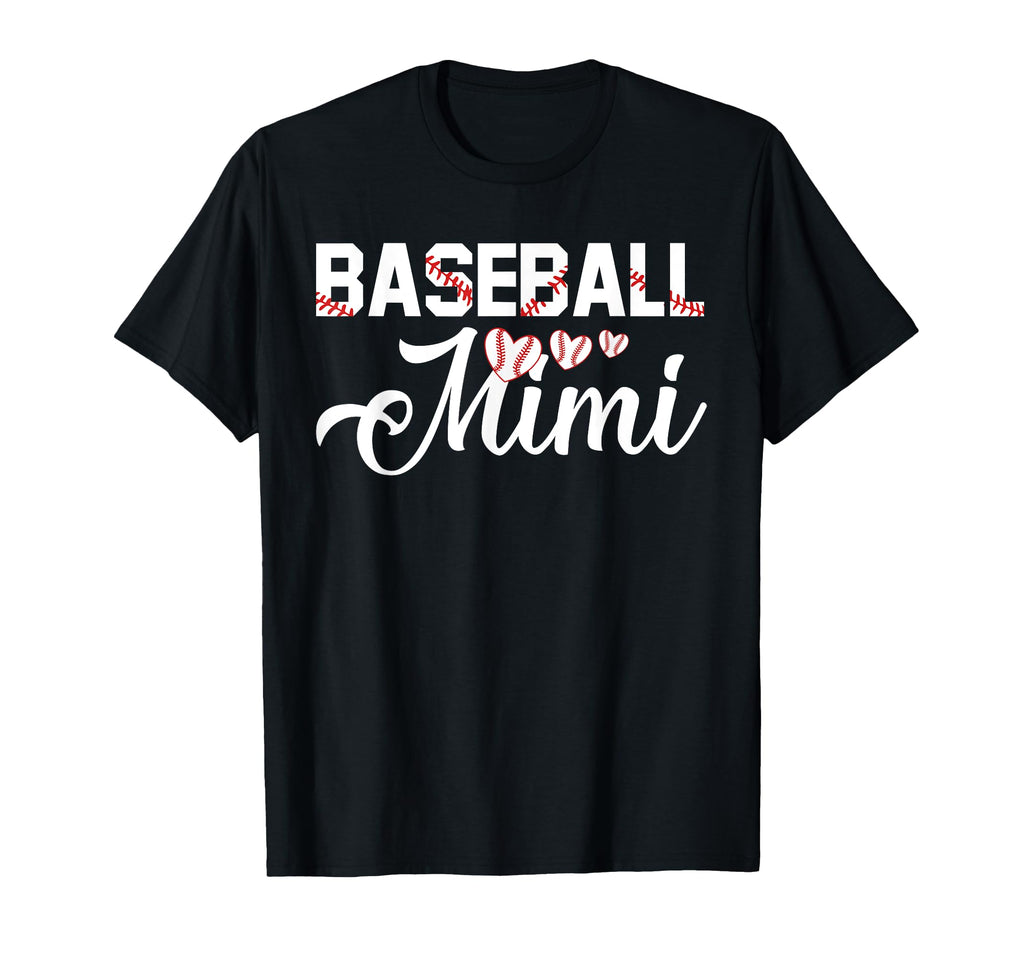 Proud Baseball Mimi Family Shirts T-Shirt - Novelty Apparel for Adults - T-Shirt, Sweatshirt, Hoodie