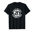 Thats My Baseball Mom 20 Favorite Player T-Shirt - Minimalist Print Unisex - T-Shirt, Sweatshirt, Hoodie