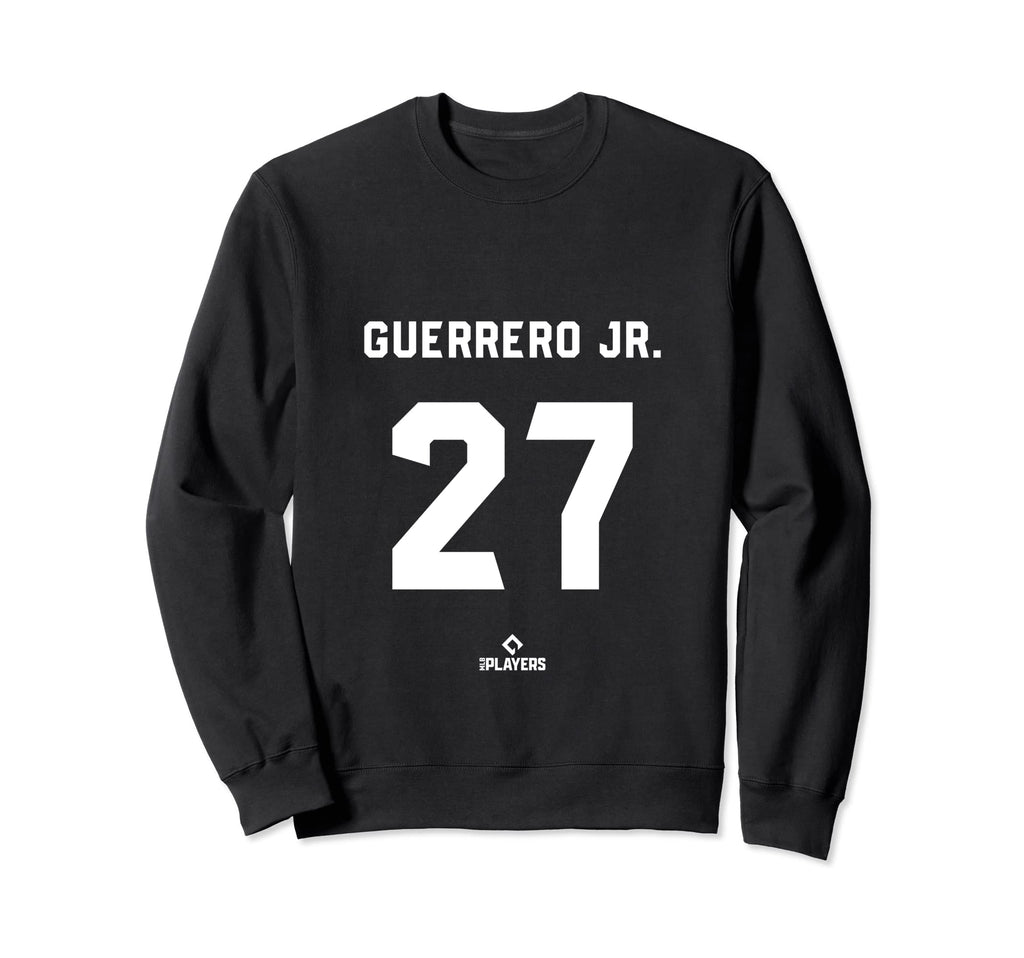 Vladimir Guerrero Jr 27 Mlbpa Sweatshirt - Casual Everyday Wear Unisex - T-Shirt, Sweatshirt, Hoodie