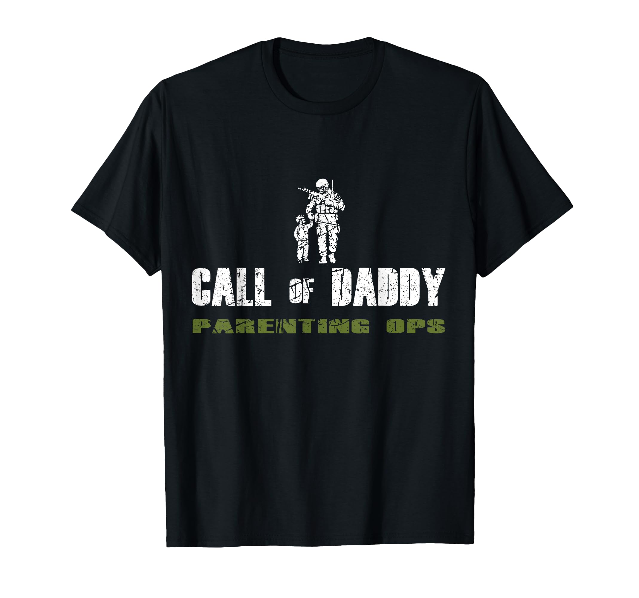 Gamer Dad Call Daddy Parenting Ops Fathers T-Shirt - Unique Graphic Unisex - T-Shirt, Sweatshirt, Hoodie