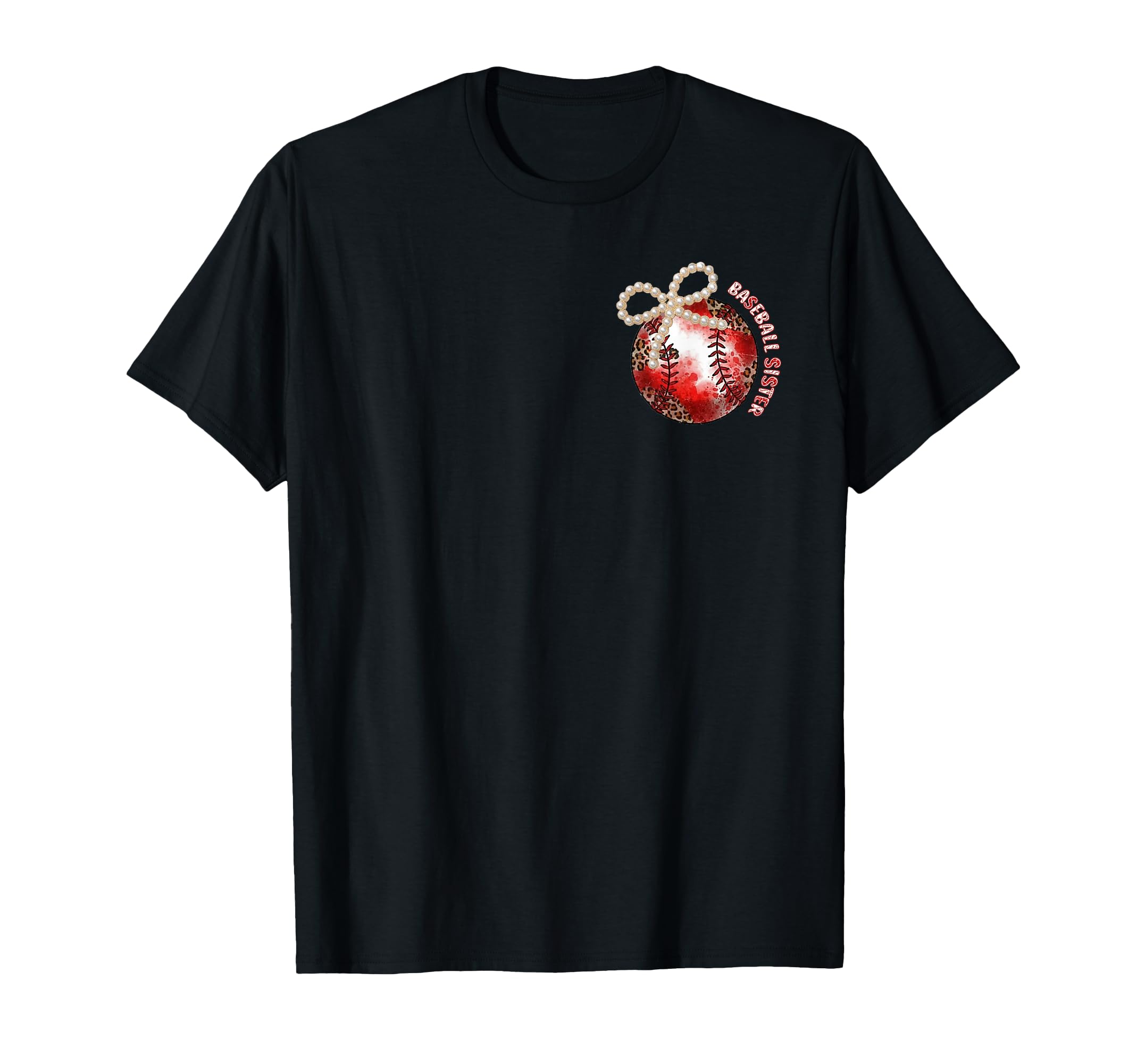 2 Sided Pearl Baseball Sister Little T-Shirt - Streetwear Style for Adults - T-Shirt, Sweatshirt, Hoodie