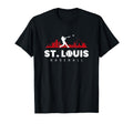 St Louis Baseball Minimalist T-Shirt - Minimalist Print for Adults - T-Shirt, Sweatshirt, Hoodie