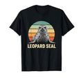 Leopard Seal Animal Sunset T-Shirt - Fun Novelty Design for Adults - T-Shirt, Sweatshirt, Hoodie