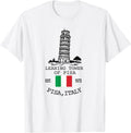 Learning tower of pisa Italy Merch - Adult & Kids T-Shirts, Sweatshirts & Hoodies apparel design preview 1