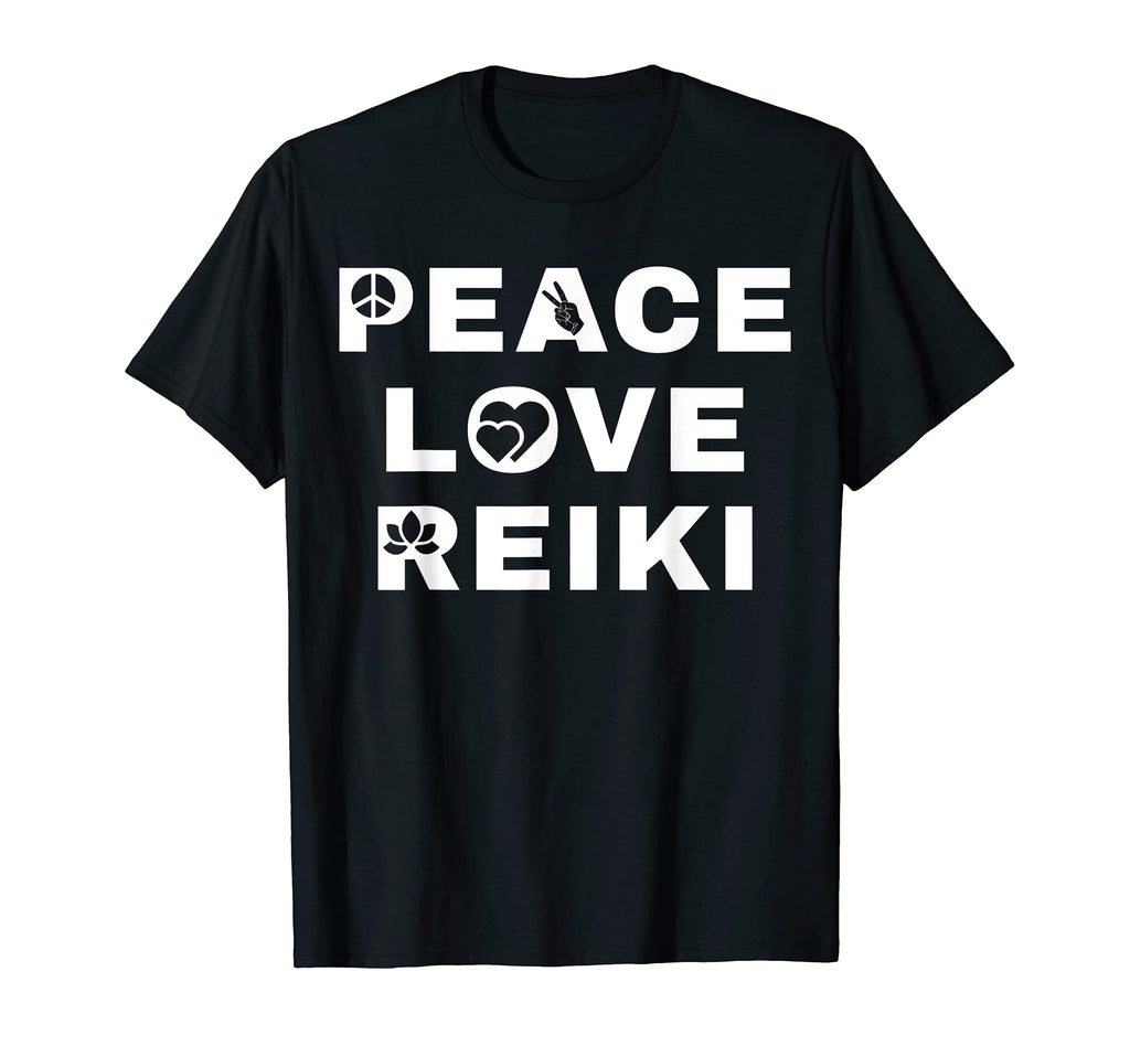Peace Love Reiki T-Shirt - Casual Everyday Wear Unisex - T-Shirt, Sweatshirt, Hoodie