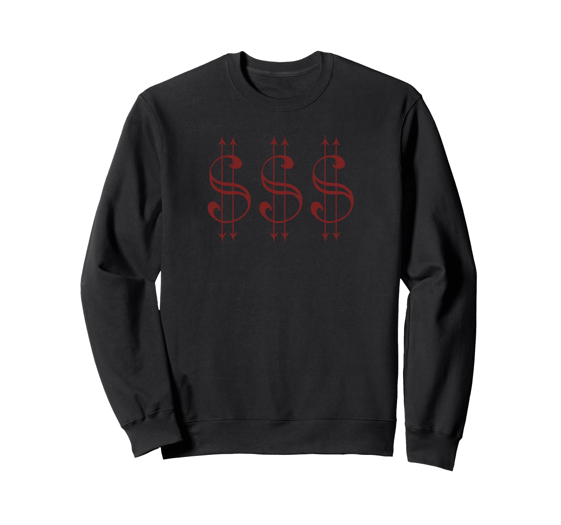 Dollar Sign Grunge Alternative Sweatshirt - Custom Art Print for Adults - T-Shirt, Sweatshirt, Hoodie