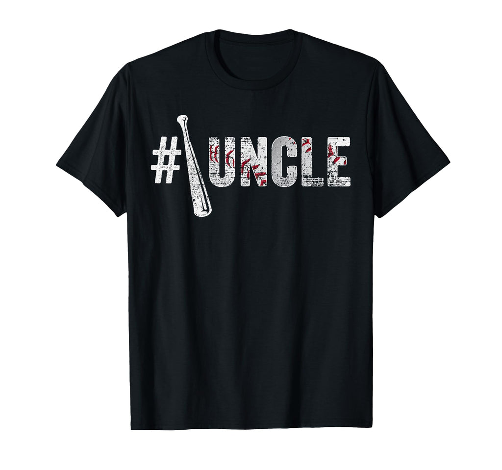 Number One Baseball Uncle Fathers T-Shirt - Minimalist Print for Adults - T-Shirt, Sweatshirt, Hoodie