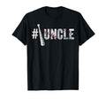 Number One Baseball Uncle Fathers T-Shirt - Minimalist Print for Adults - T-Shirt, Sweatshirt, Hoodie