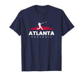 Atlanta Baseball Minimalist Baseball T-Shirt - Graphic Print for Adults - T-Shirt, Sweatshirt, Hoodie