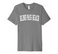 Blind Pass Beach Distressed White T-Shirt - Unique Graphic for Adults - T-Shirt, Sweatshirt, Hoodie