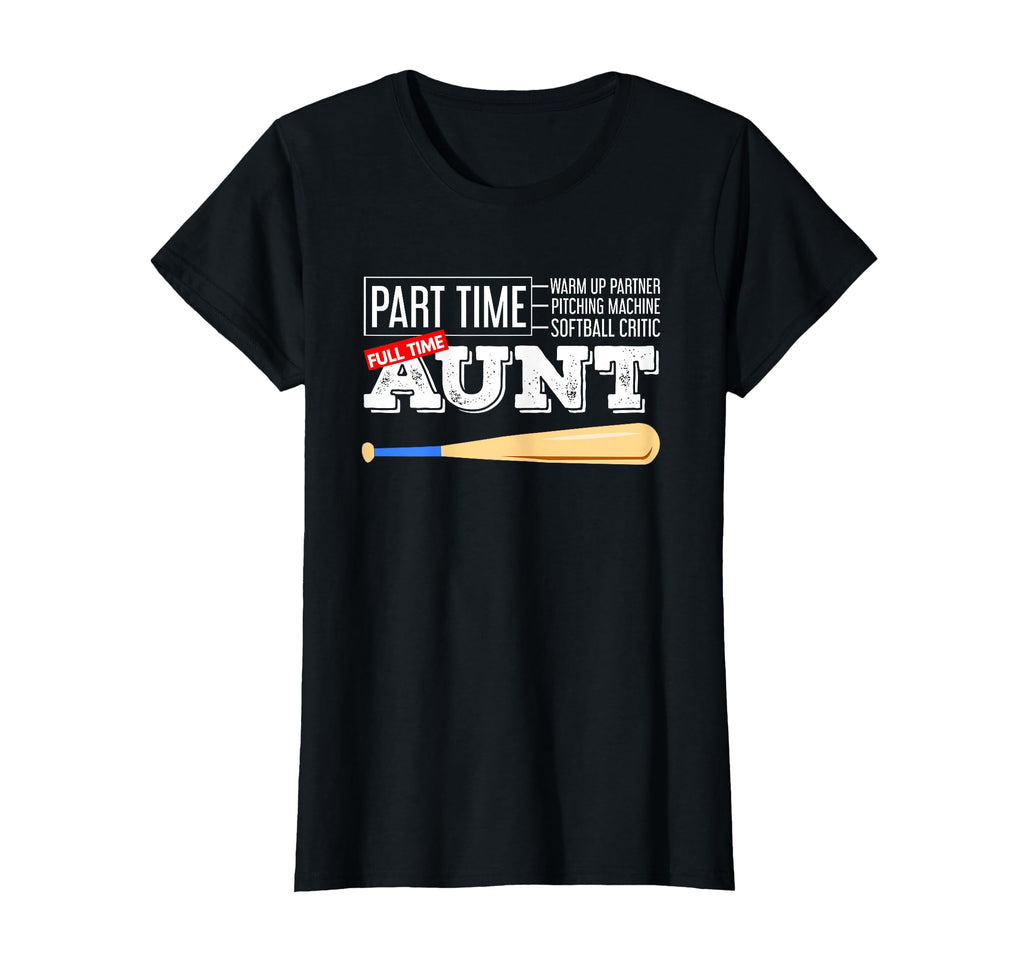 Baseball Bat Sports Lover Full Time T-Shirt - Novelty Apparel Men Women - T-Shirt, Sweatshirt, Hoodie