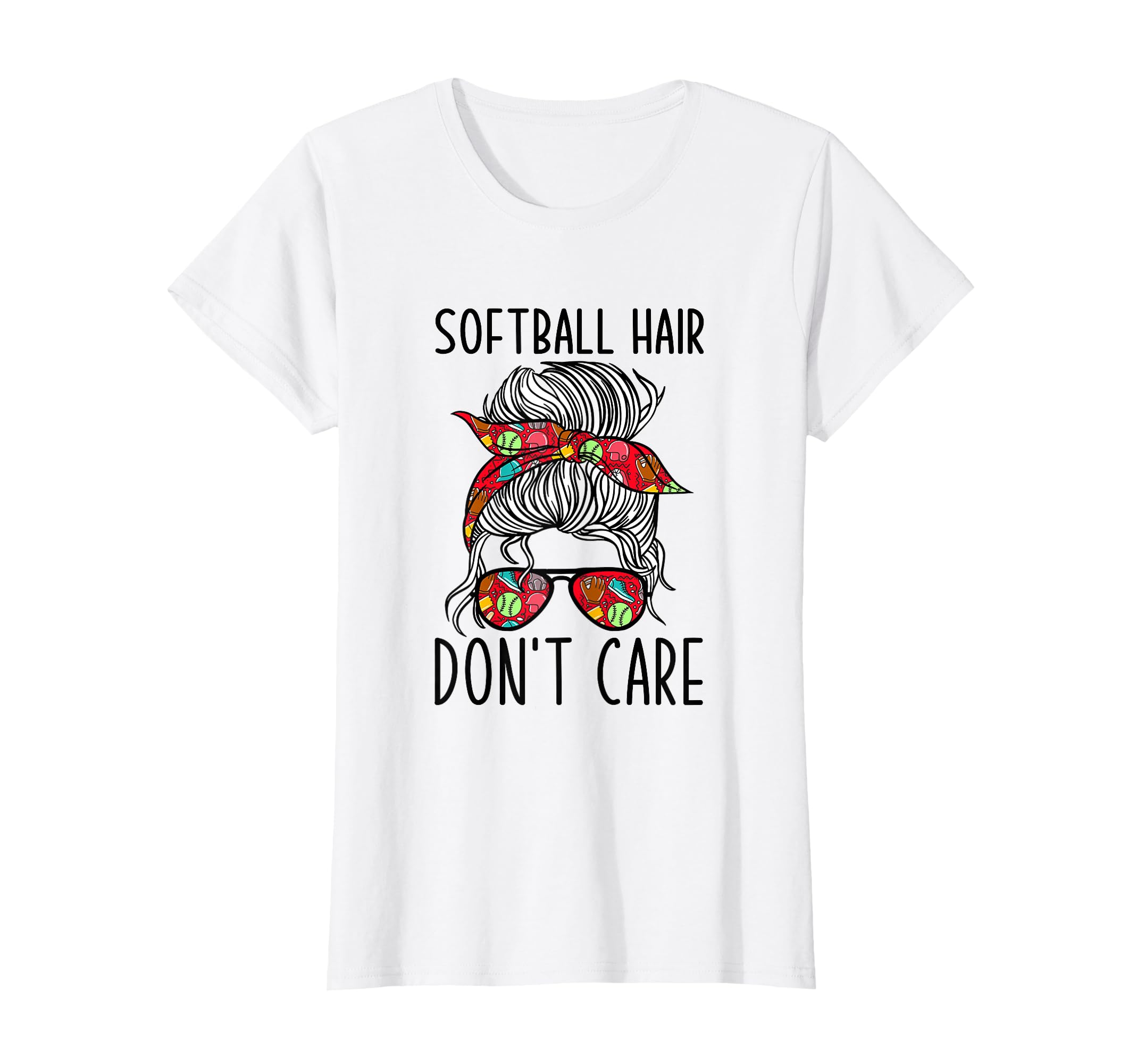 Softball Player Team Baseball Softball T-Shirt - Graphic Print Men Women - T-Shirt, Sweatshirt, Hoodie