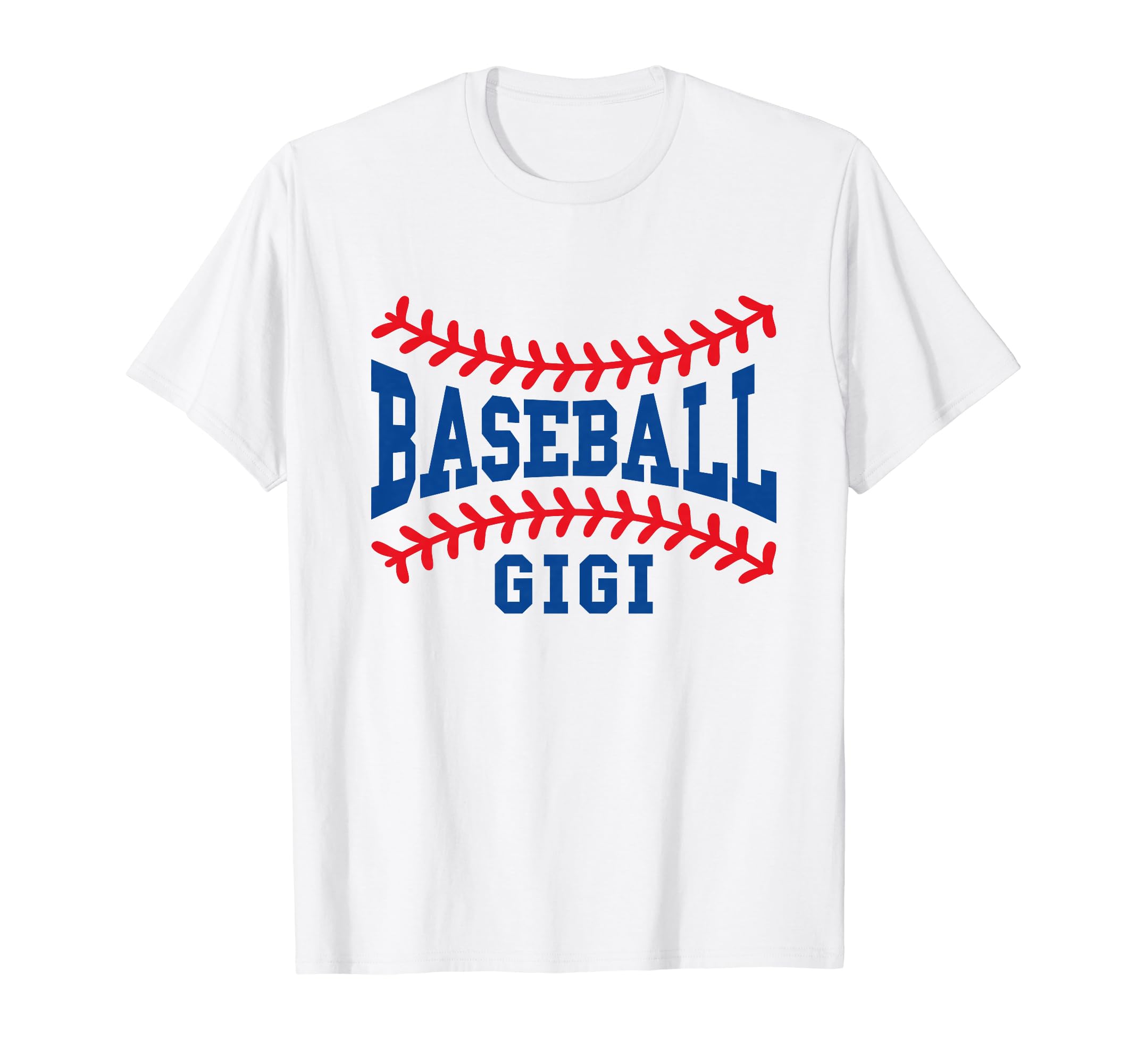 Baseball Gigi Grandma Laces Little T-Shirt - Custom Art Print Unisex - T-Shirt, Sweatshirt, Hoodie