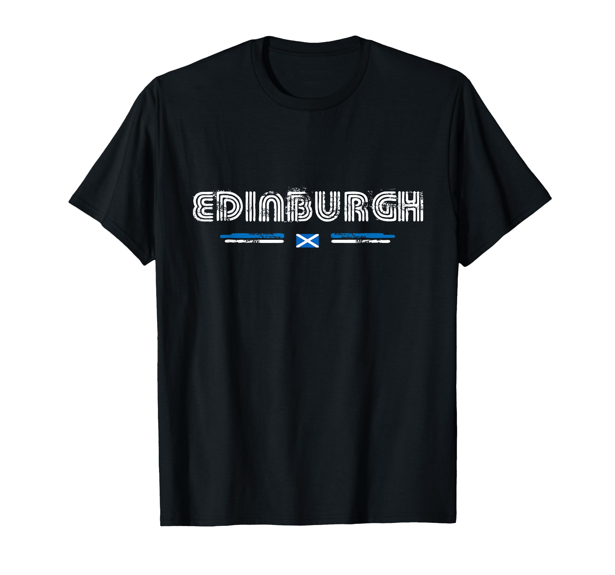 Edinburgh Scotland 70S 80S Type T-Shirt - Streetwear Style for Adults - T-Shirt, Sweatshirt, Hoodie