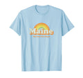 Maine 70S Rainbow T-Shirt - Novelty Apparel for Adults - T-Shirt, Sweatshirt, Hoodie