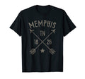 Memphis Tn Distressed Home City T-Shirt - Aesthetic Graphic Unisex - T-Shirt, Sweatshirt, Hoodie